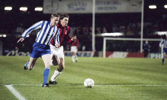 Johnny Ekström, Göteborg mot Stefano Nava, Milan
