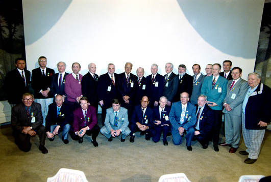 Gruppbild på medaljörerna
