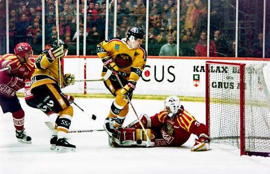 Michael Sundlöv, målvakt i Brynäs