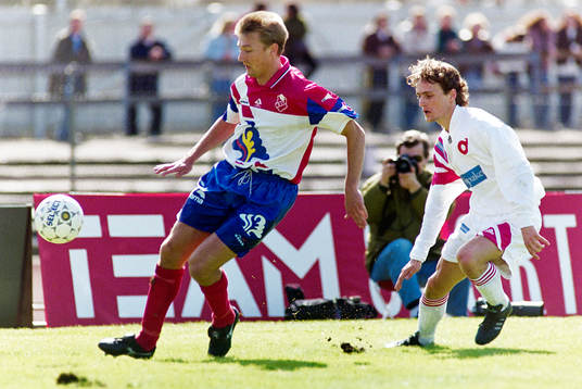 Stefan Landberg, Öster med bollen