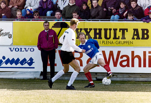 Trelleborgs Anders Palmér utmanas av Lars Zetterlund,