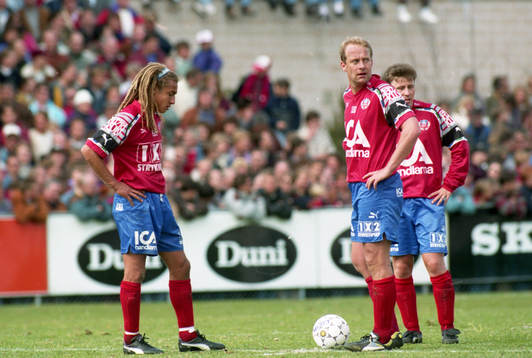Henrik Larsson och Mats Magnusson, Helsingborg