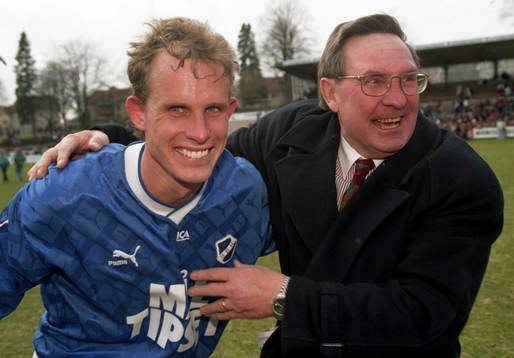 Tvåmålsskytten Henrik Bertilsson och Stig Nilsson,