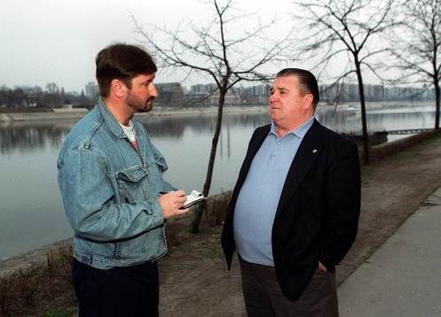 Stefan Alfelt och Ferenc Puskas