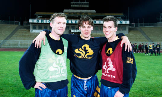 Jan Eriksson, Joachim Björklund och Patrik Andersson