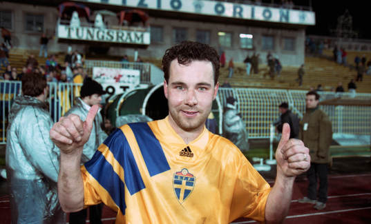 Stefan Rehn efetr matchen