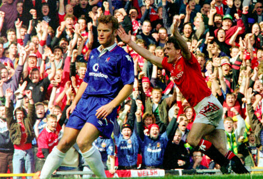 Fotboll, Premier League, Manchester United - Chelsea