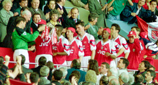 Football, English League Cup Final 1992-1993, Arsenal -