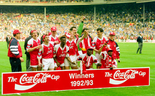 Football, English League Cup Final 1992-1993, Arsenal -