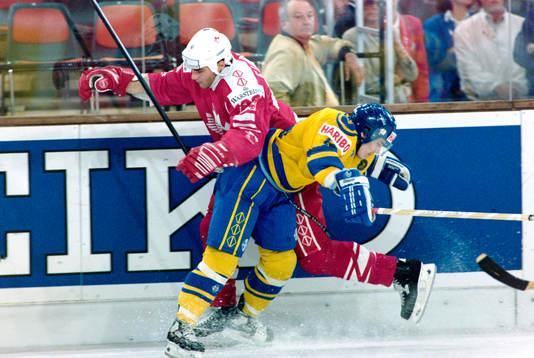 Ishockey, VM, Kvartsfinal, Canada - Sverige, 4-1