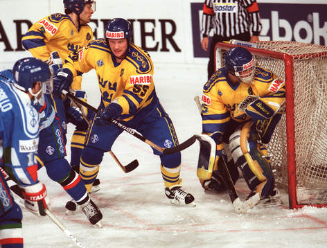 Peter Åslin, målvakt, Sverige
