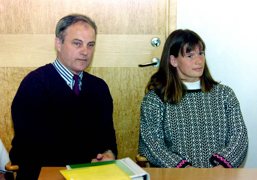Lars-Erik Johansson, tränare och Åsa Jakobsson,