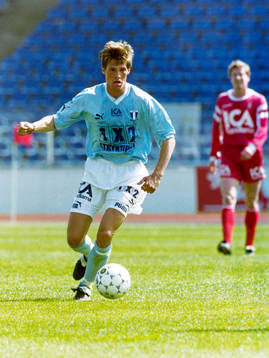 Jens Fjellström, Malmö med bollen
