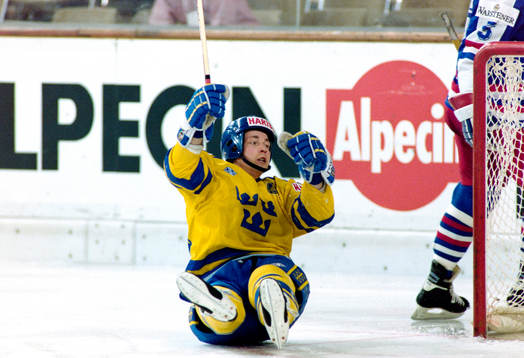 Ishockey, VM, Kvartsfinal, Sverige - USA, 5-2