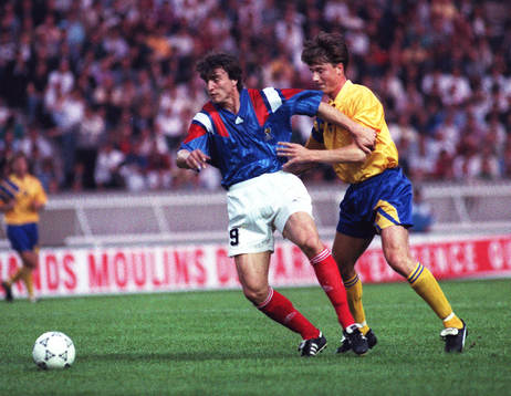 David Ginola och Jan Eriksson