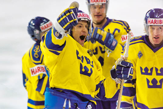 Ishockey, VM, Semifinal, Sverige - Tjeckien, 4-3