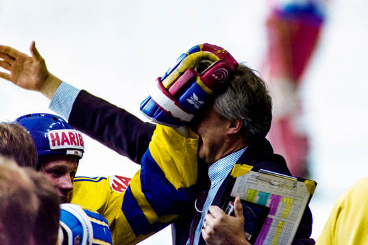 Ishockey, VM, Semifinal, Sverige - Tjeckien, 4-3