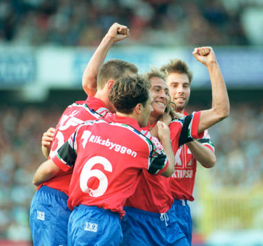 Henrik Larsson, Henke, jubel
