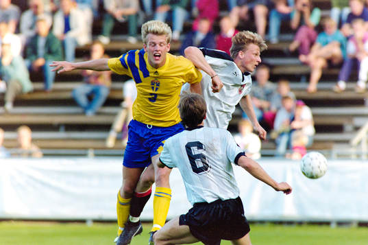 Bläddra bland fler bilder av Fotboll, U21, EM-Kval, Sverige - Österrike, 1-1