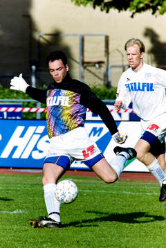 Christer Öberg, målvakt i Ope