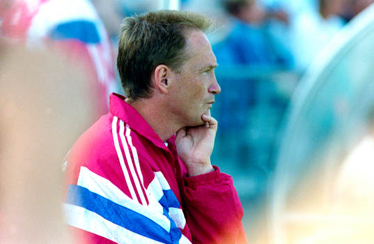 Lars-Olof Mattsson, tränare i Degerfors