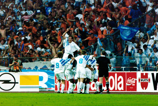 Fotboll, Champions League, Final, Olympique Marseille -