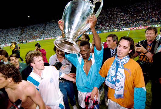 Fotboll, Champions League, Final, Olympique Marseille -