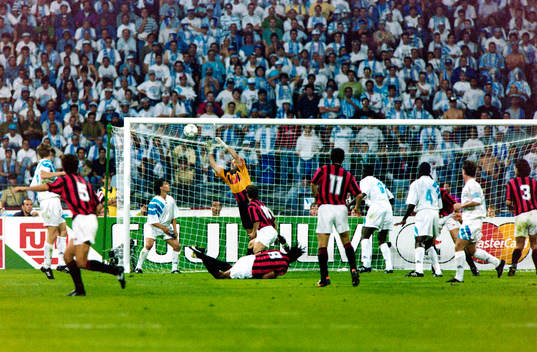 Fotboll, Champions League, Final, Olympique Marseille -