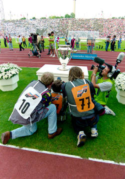 Fotboll, Champions League, Final, Olympique Marseille -