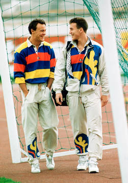 Fotboll, Joachim Björklund och Patrik Andersson, Sverige