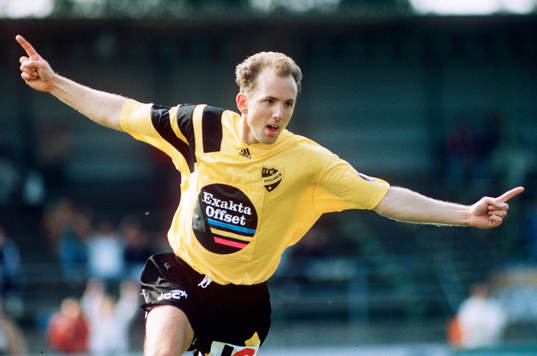 Fotboll, Miguel Tore, IFK Hässleholm, jubel