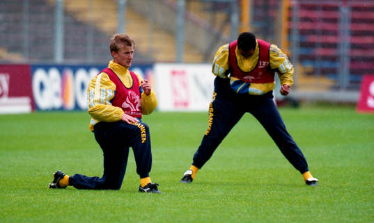 Stefan Landberg och Martin Dahlin