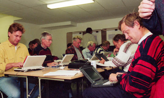 Michael Ljungberg och Jan Hansson