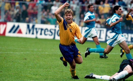 Tomas Brolin jublar