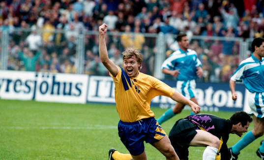 Tomas Brolin jublar