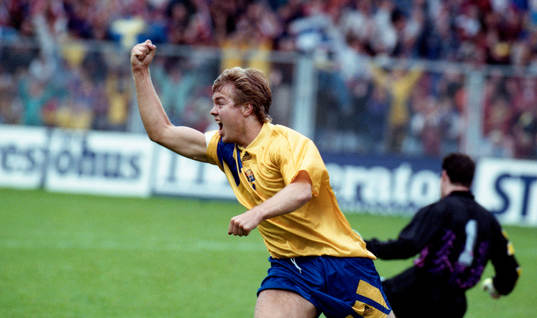 Tomas Brolin jublar