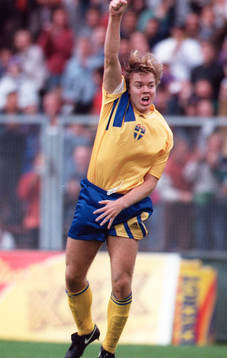 Tomas Brolin jublar