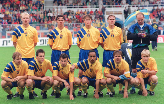 Klas Ingesson, Joachim Björklund, Roger Ljung, Jan