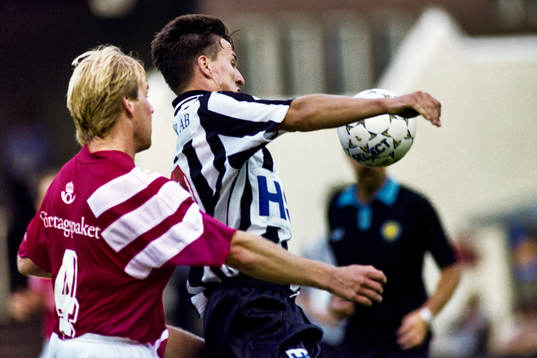 Per Harrysson, Landskrona i en nickduell
