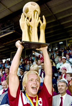 Ulf Ottosson, Degerfors jublar med pokalen