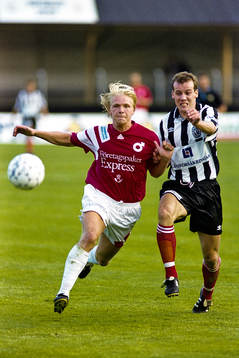 Ulf Ottosson, Degerfors är först på bollen