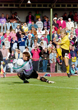 Christer Andersson, Hässleholm fri med gais målvakt
