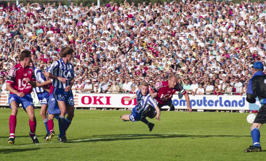 Fotboll, allsvenskan, Helsingborg - Göteborg