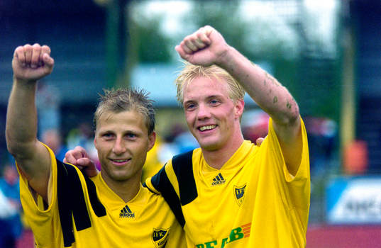 Christer Andersson och Percy Olsson, Hässleholm jublar
