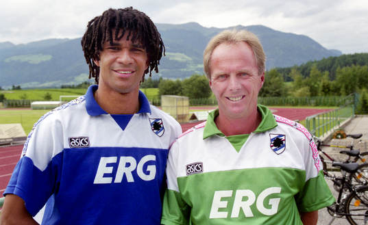 Ruud Gullit och Sven-Göran Svennis Eriksson