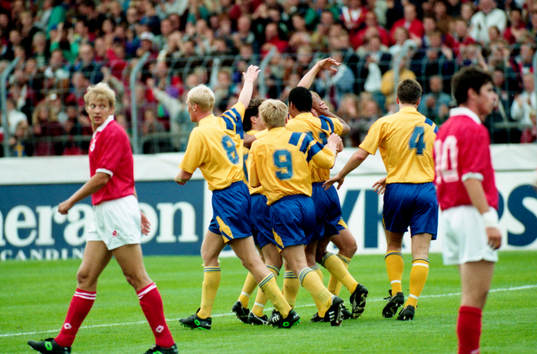 Sverige jublar