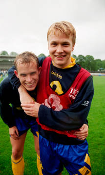 Västkustsönerna Henrik Bertilsson och Pär Zetterberg