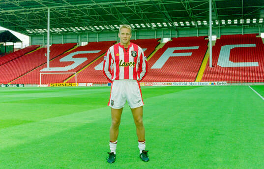 Jonas Wirmola of Sheffield United at Bramall Lane