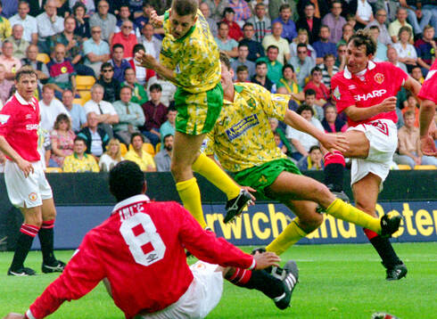 Football, English Premier League 1993-1994, Norwich -