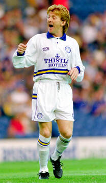 Gordon Strachan of Leeds